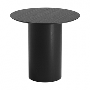 Стол обеденный Type D 80 см основание D 39 см (черный)