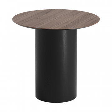 Стол обеденный Type D 80 см основание D 39 см (орех)