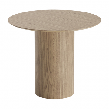 Стол обеденный Type D 90 см основание D 39 см (натуральный дуб)