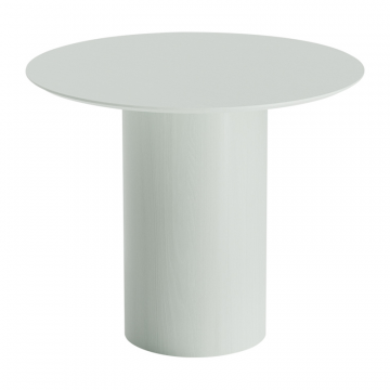 Стол обеденный Type D 90 см основание D 39 см (белый)