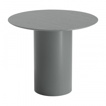 Стол обеденный Type D 90 см основание D 39 см (серый)