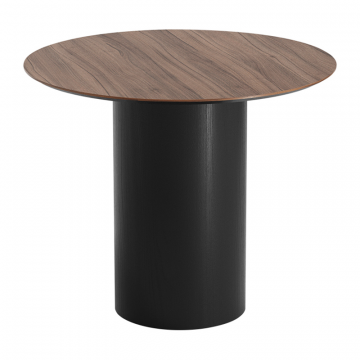 Стол обеденный Type D 90 см основание D 39 см (орех)