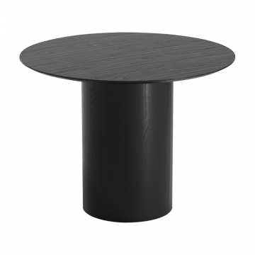 Стол обеденный Type D 100 см основание D 43 см (черный)