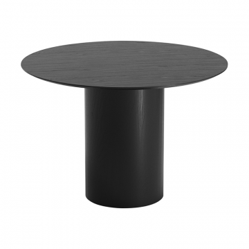 Стол обеденный Type D 110 см основание D 43 см (черный)