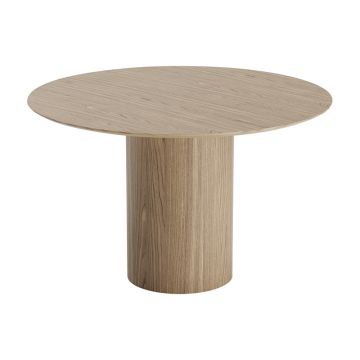 Стол обеденный Type D 120 см основание D 43 см (натуральный дуб)