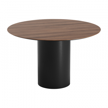 Стол обеденный Type D 120 см основание D 43 см (орех)