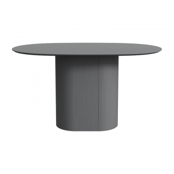 Стол обеденный Type овальный 140*85 см (серый)