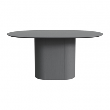 Стол обеденный Type овальный 160*95 см (серый)