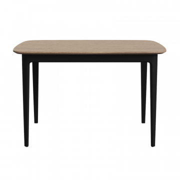 Стол обеденный Tammi 120*80 см (натуральный дуб, черный)