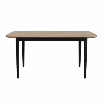 Стол обеденный Tammi 160*90 см (натуральный дуб, черный)