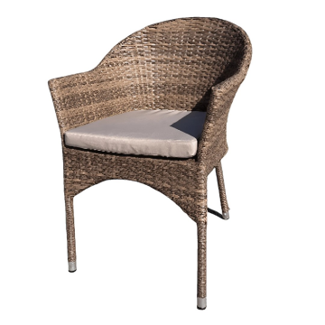 Плетеное кресло AFM-353CL Beige + подушка