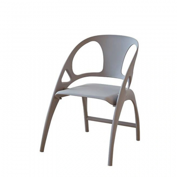 Стул пластиковый Lilu серый