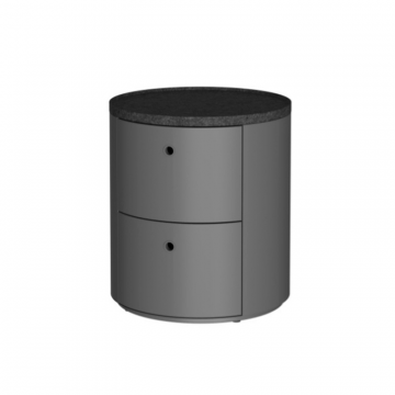 Эклипс Тумба прикроватная Оникс Серый