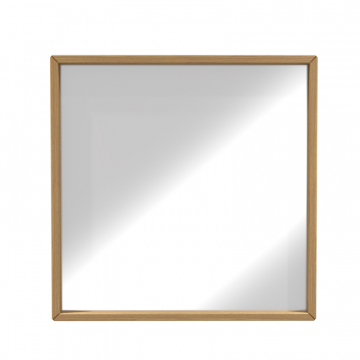 Зеркало AURA 710*710 Натуральный дуб