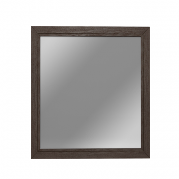 Зеркало LINE Шпон 800*800 Венге