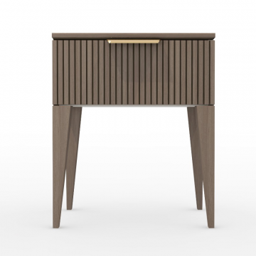 Тумба прикроватная LINE 1 ящик, Шпон