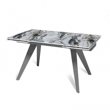 Стол раскладной Rhein (140+40+40), керамика глянцевая Cold Jade