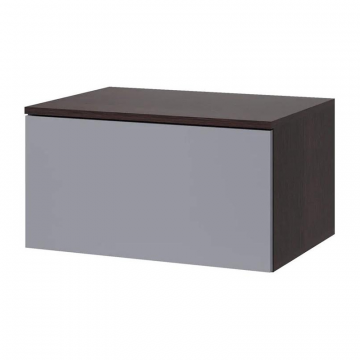 Навесной шкаф Роут 1 венге / графит софт