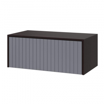 Навесной шкаф Роут 4 венге / графит софт