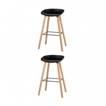 Комплект стульев LIBRA ЧЕРНЫЙ 2 шт