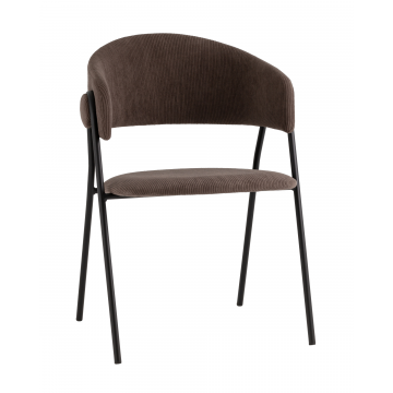 Стул Колин NEW вельвет коричневый