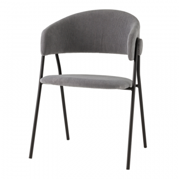 Стул Колин NEW вельвет серый