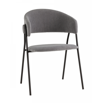 Стул Колин NEW вельвет серый