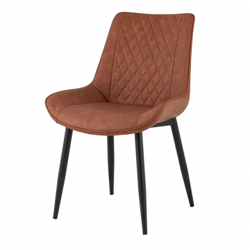 Стул Невада NEW экокожа коричневый