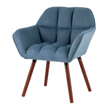 Кресло Брайан глубокий синий NC