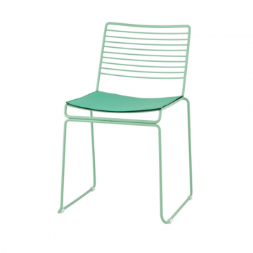 Стул обеденный Danny зеленый с подушкой