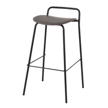 Стул барный Mantis экокожа темно-серый