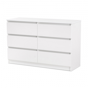Комод Мадера К6М белый