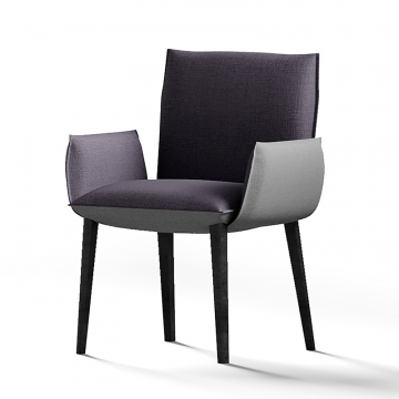 Стул Pad синего цвета