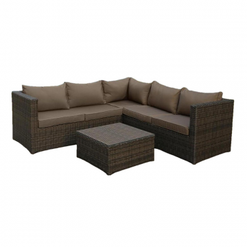 Комплект плетеной мебели  AFM-825AL Brown