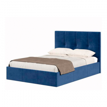 Кровать с подъёмным механизмом 1600 Марсель, темно-синий