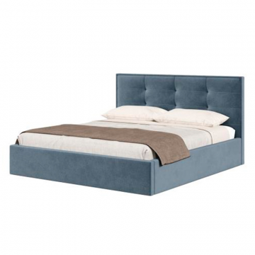 Кровать с подъёмным механизмом 1600 Римини, темно-серый 017