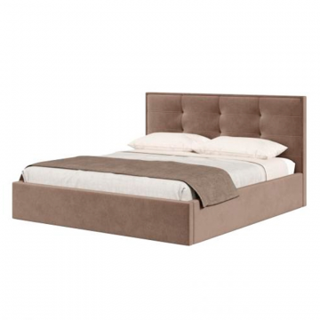 Кровать с подъёмным механизмом 1600 Римини, какао 019