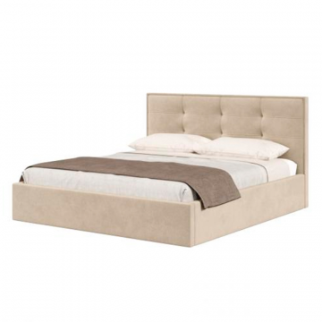 Кровать с подъёмным механизмом 1600 Римини, бежевый 729