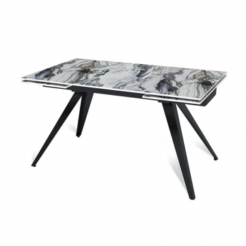 Стол раскладной Asti (140+40+40), керамика глянцевая Cold Jade