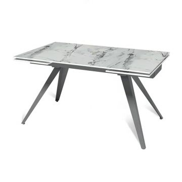 Стол раскладной Asti (140+40+40), керамика глянцевая Ice Jade