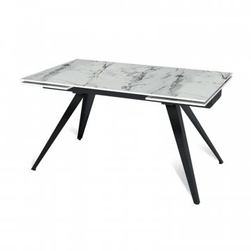 Стол раскладной Asti (140+40+40), керамика глянцевая Ice Jade