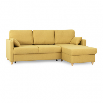 Диван кровать угловой Дилан, Желтый