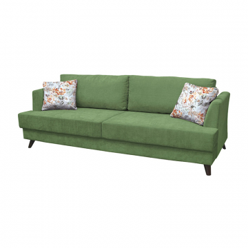 Диван кровать Дамаск, Зеленый