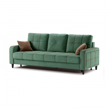 Диван кровать Черри, Зеленый