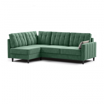 Диван кровать угловой Арно, Зеленый