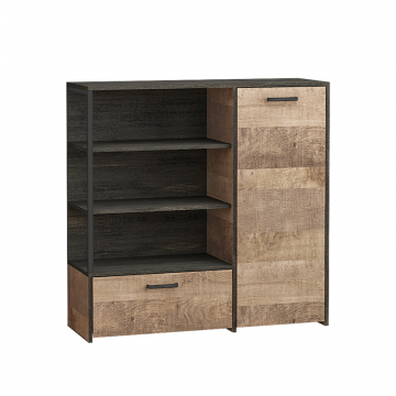 Комод 13.307.01 N Трувор Дуб Гранж Песочный, Интра