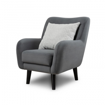 Кресло Дакота Серое