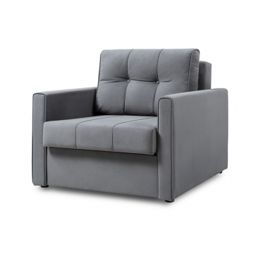 Кресло-кровать Лео Серое