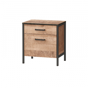 Трувор Тумба прикроватная 13.290 N Дуб Гранж Песочный К356, Интра