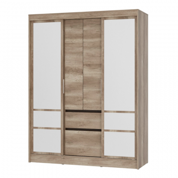 Шкаф-купе ШКК-06 Энигма дуб каньон/венге